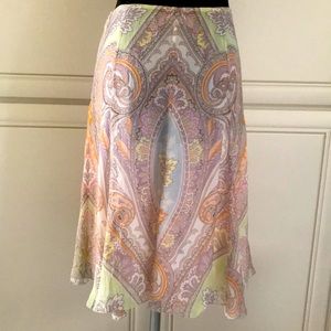Anne Klein skirt, size 4, 100% silk, fully lined